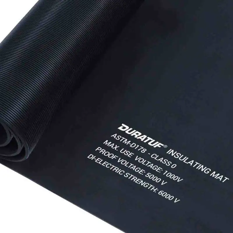 Image of Duratuf Insulating Mat ASTM-D178-Class 0 in black colour