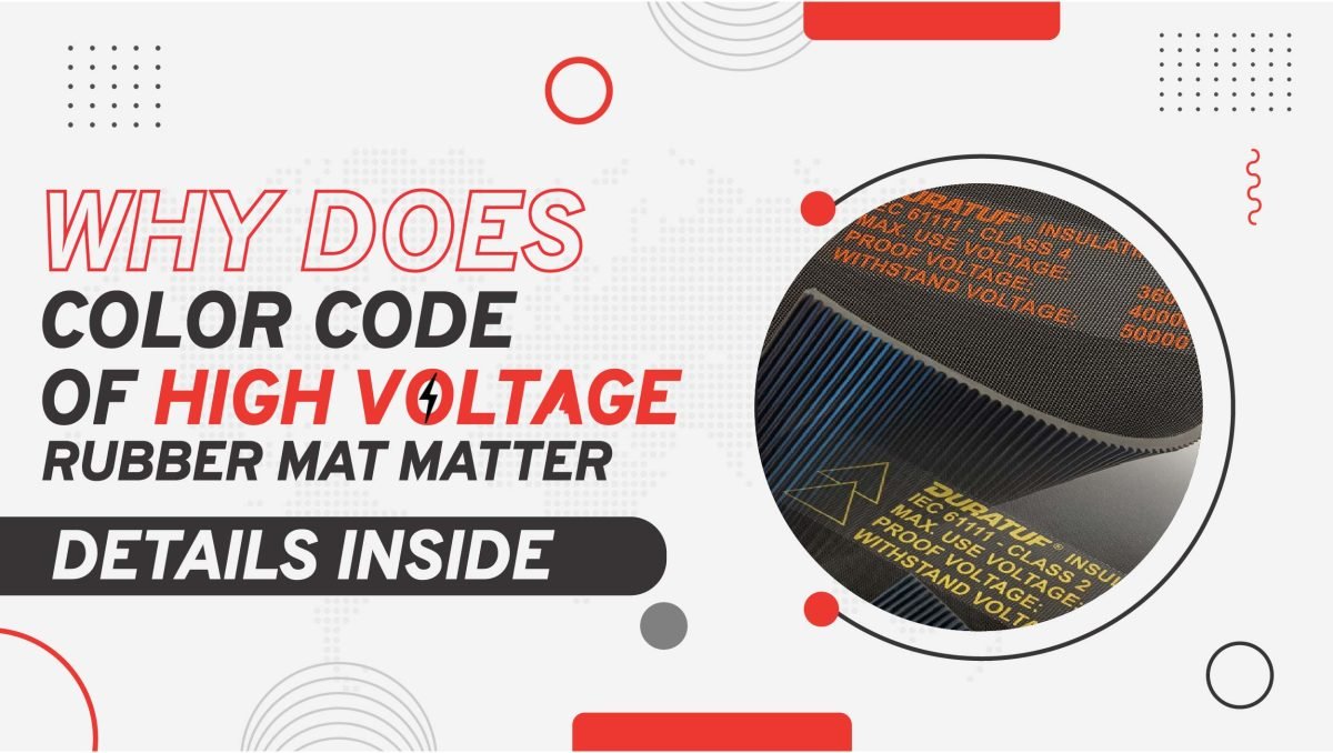 Significance of High Voltage Rubber Mat Color Codes Explained