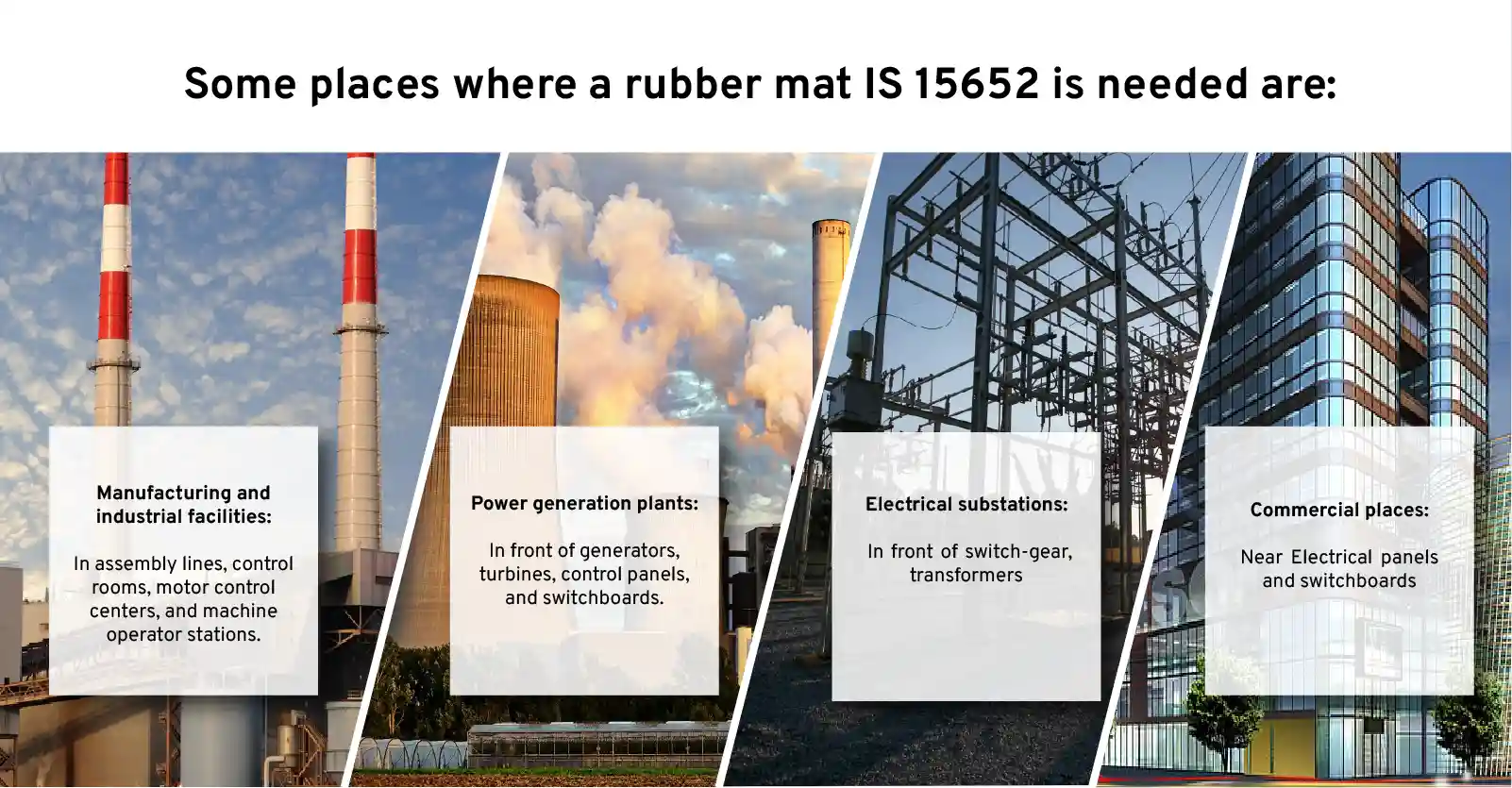Applications of Insulating Mats