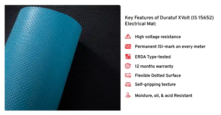 Features of X-volt Insulating Mats
