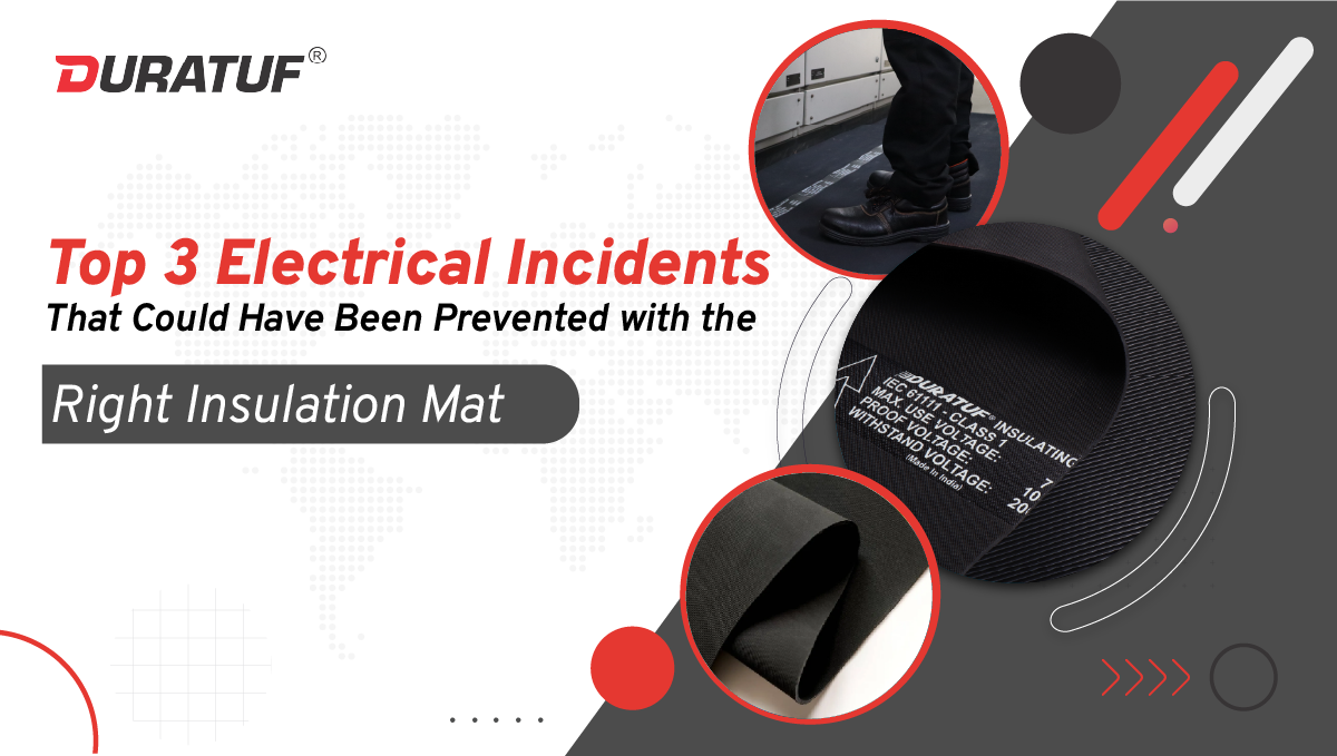 insulation mat for electrical incident prevention