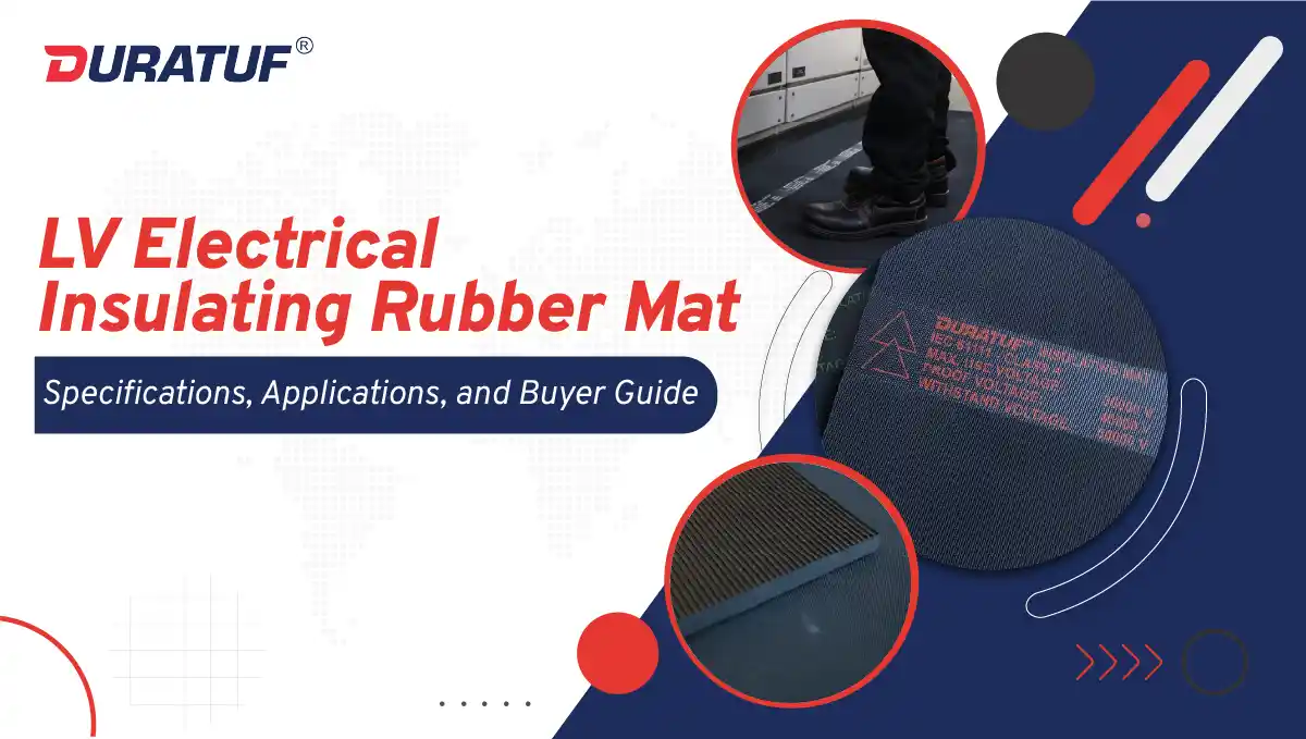 LV Electrical Insulating Rubber Mat